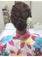 ヘアーアンドメイク トミー(Hair&Make Tommy) 編み込みアップ