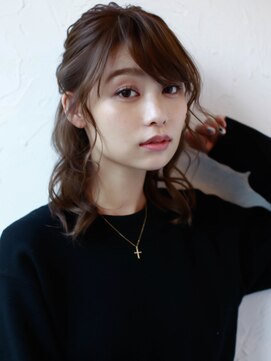 エヌ(N) 清楚系ハーフアップアレンジ 代々木八幡/代々木公園