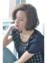 クラン(clan)&nbsp;斜めバング大人可愛いメルティカラー