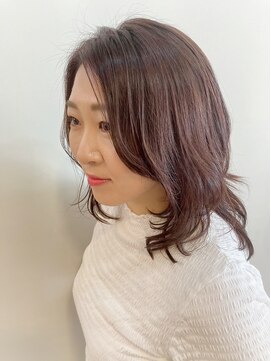 ティンク 藤沢店(Tink) ミディアムレイヤースタイル