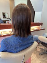 マーリャヘアー(mallia hair) くびれ外ハネミディアム☆彡