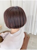 大人かわいい☆20代30代40代小顔丸みショートボブ