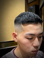 ヒロギンザバーバーショップ 大宮店(HIRO GINZA BARBER SHOP)&nbsp;濡れパン　フェード　大宮