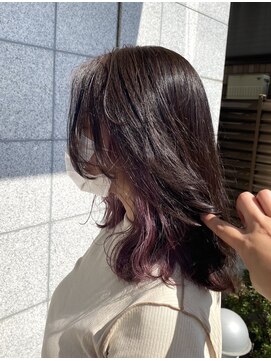 カミビト マヴィー(kamibito mavie) インナーカラー／カシスピンク／ラベンダーピンク／艶髪／人気