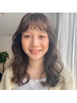 マグノリア オモテサンドウ(MAGNOLiA Omotesando) 重軽質感が可愛い愛されロング・・・HINATA