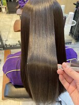 エス(es)&nbsp;髪質改善ストレート&METEOカラー