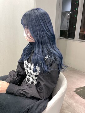 ジェム(GEM) ネイビーブルー/ブリーチカラー