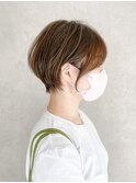 ひし形耳掛けショート