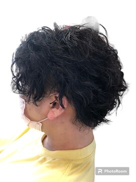 フレンズ 手稲店(friend's) メンズソフトスパイラルパーマ