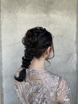 ルブランヘアギャラリー(Le blanc hair gallery) 編み下ろし