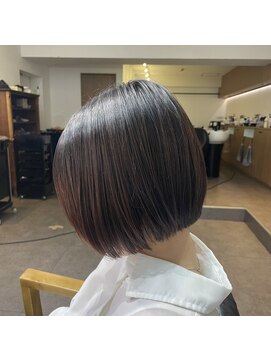 ビール 今泉店(BEER) 【海璃】ブリーチ毛に酸性縮毛矯正