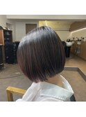 【海璃】ブリーチ毛に酸性縮毛矯正
