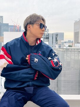 ソーホーニューヨーク ギンザ(SOHO NEW YORK GINZA) シルバーグレージュセンターパートツーブロック