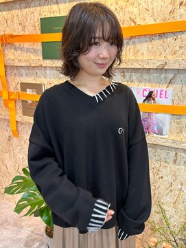 ジュール(JOULE'S) ボブウルフ × ナチュラルパーマ＊