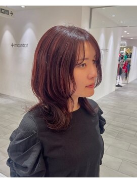 ビーハイブアヴェダ PARCO2店(BEHIVE AVEDA) 【yuuna】ハイライト×ピンクラベンダー