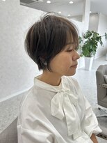 ロエン 西岡崎店(ROEN)&nbsp;大人ショート暗髪ショートボブ透明感20代30代40代50代
