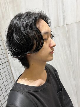 オーパスクリエ (OPUS CREER) ミディアムセンターパート×ニュアンスウェーブパーマ!!