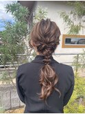 お呼ばれヘアアレンジ