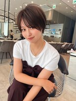 ロンド クラン 岡崎(Lond Clan)&nbsp;20代30代丸みクビレひし形ショートボブ