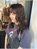 ニュアンスくるくるパーマ