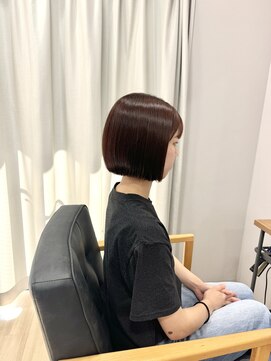 ループ バイ エスポワール(LoooP by Espoir) ミニボブ　レッドカラー