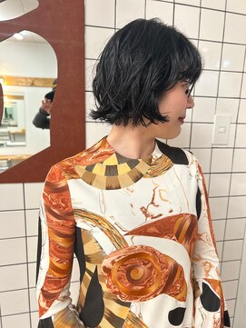 カルテ(QUARTE) パリジェンヌパーマ ニュアンスパーマ ショートボブ