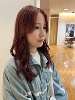 ベンチ(bench) チェリーピンク/似合わせ顔まわりカット/千葉美容室