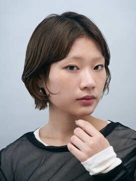 ヘアサロンガリカアオヤマ(hair salon Gallica aoyama) 髪質改善カットで叶う乾かすだけでまとまるショートボブ