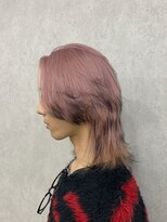 アン ブリーチ 大宮駅東口店(UN BLEACH)&nbsp;ピンクベージュ×ブラック