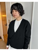 アンニュイボブパーマ