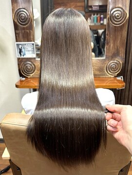 ハーシーバイアポロ 相模大野(HERSHE by apollo) 髪質改善縮毛矯正,レイヤー,縮毛矯正,白髪ぼかしハイライト.白髪