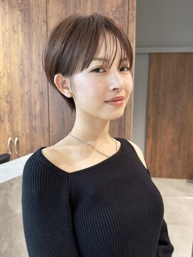 ビュートリアム 南青山(BEAUTRIUM) 大人マッシュショートショートヘアショートボブ前髪あり30代40代