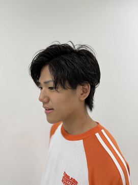 理容 うめむら シャdoパーマ/メンズパーマ/マッシュ/眉毛/前下がり/ウルフ/床屋