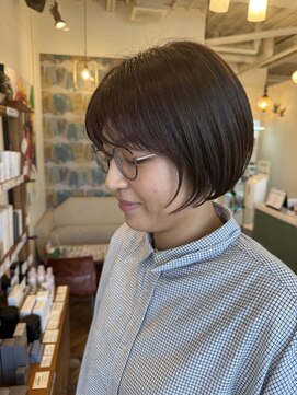 バーチ ウシワカマル(BIRCH ushiwakamaru) バング可愛いミニボブ