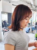 エイス 梅田 中津(Ace)&nbsp;くびれボブ　ローズピンクカラー