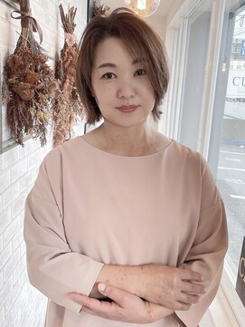 キュー(CUE) エレガントボブ、髪質改善、ヘッドスパ