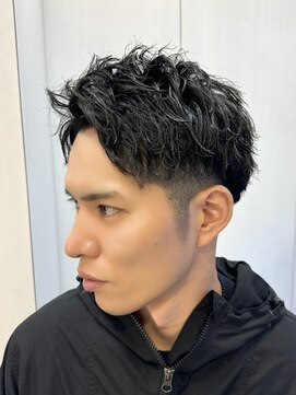 ヘアーアンドグルーミング ヨシザワインク(HAIR&GROOMING YOSHIZAWA Inc.) メンズビジネスショートツーブロックツイストスパイラルパーマ