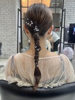 フェリア 渋谷(Feria)&nbsp;【Feria】編みおろしアレンジ  福田沙也加