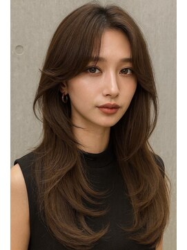 サードバイローラン(THiRD by ROULAND) 【THiRD】暗めカラーフェイスフレーミンググランマッシュ