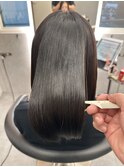 髪質改善サラサラプレミアムストレート大人ガーリー韓国ボブ横浜