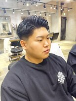 メンズデザイン シャビ(Men's design Shabbi)&nbsp;フェードカット×ツイストスパイラルパーマ