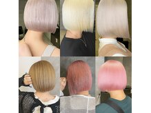 アンダーバーホワイト 南海難波店(_WHITE)の雰囲気(髪の状態を見極め、最適なブリーチ&カラーをご提案します◎)