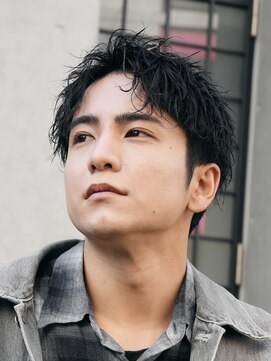 フィフス 渋谷(fifth) 渋谷スパイキーパーマツイストスパイラル大人ビジネスショート