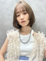 ロンドプロフィール 浦和(Lond profil)&nbsp;ブリーチなしカラー伸ばしかけヘア簡単スタイリング小顔ヘア
