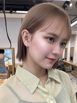 サンドイエナ 横浜店(sand yena) 横浜で叶うぱつっとボブ