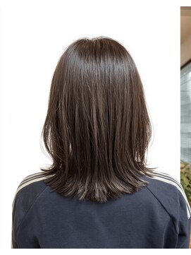 エルイコールアイエム(L=im) 艶カラーボブ外ハネミディアム/髪質改善