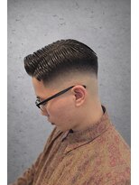 ワンワンオー バーバーショップ 長浜店(@110 BARBER SHOP) サイドパート