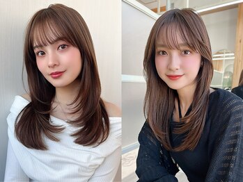 シルクレイ 高田馬場(Silk-lei)の写真/韓国風くびれレイヤーで大人可愛く◎エアリー感たっぷり【高田馬場3分】