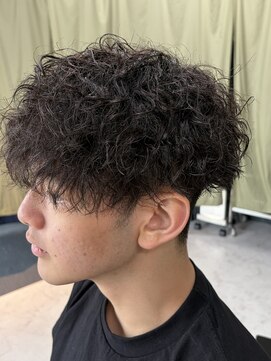 バーバーコモンズ(BARBER COMMONS) 大人気ツイストスパイラルパーマ