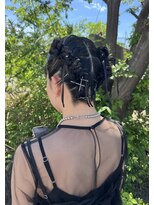 カリラ(CAOLILA)&nbsp;ヘアセット/リボンヘアアレンジ/お呼ばれヘアセット